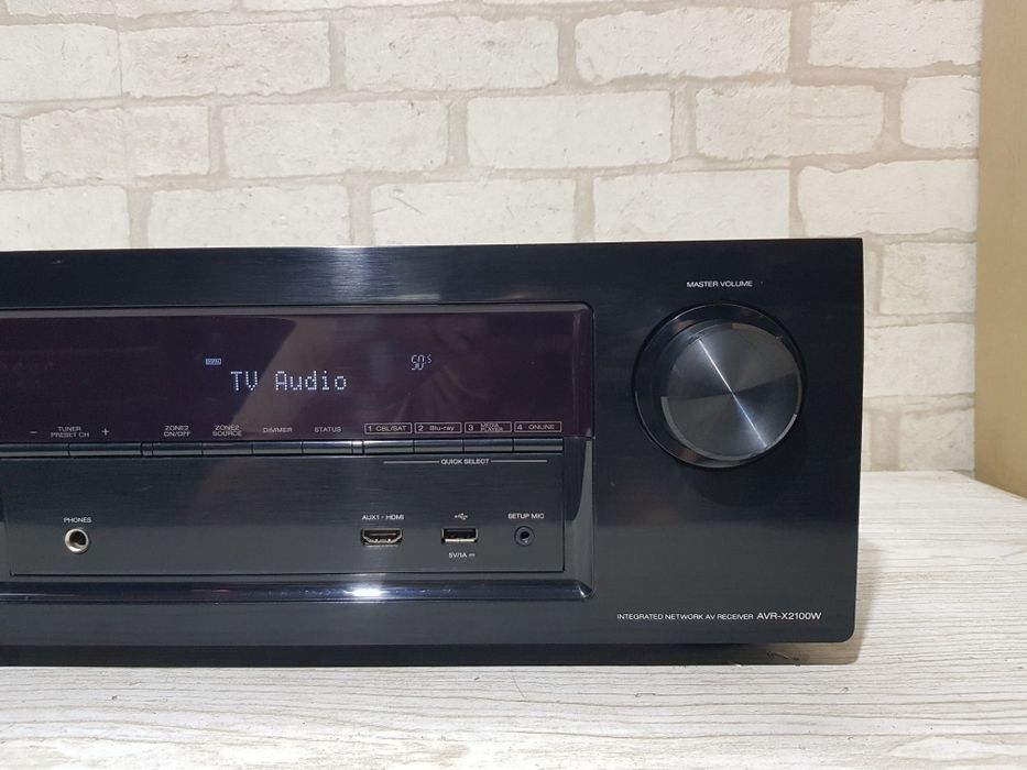 Пульт!7.2 AV ресивер Denon AVR-X2100 WiFi Bluetooth HDMI AirP