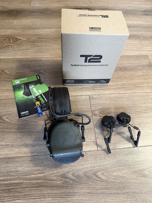 Активні навушники Sordin Supreme T2 , кріплення, Neckband, Peltor