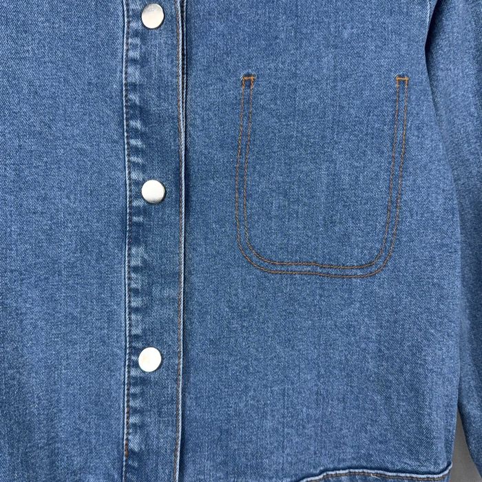 Vestido Curto Denim Bimba Y Lola S Azul