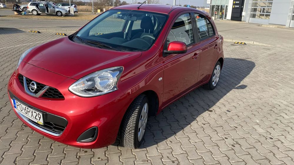 Nissan Micra Nissan Micra 1.2 Acenta 2016 • 53 tys. km • Klimatyzacja• Salon Polska