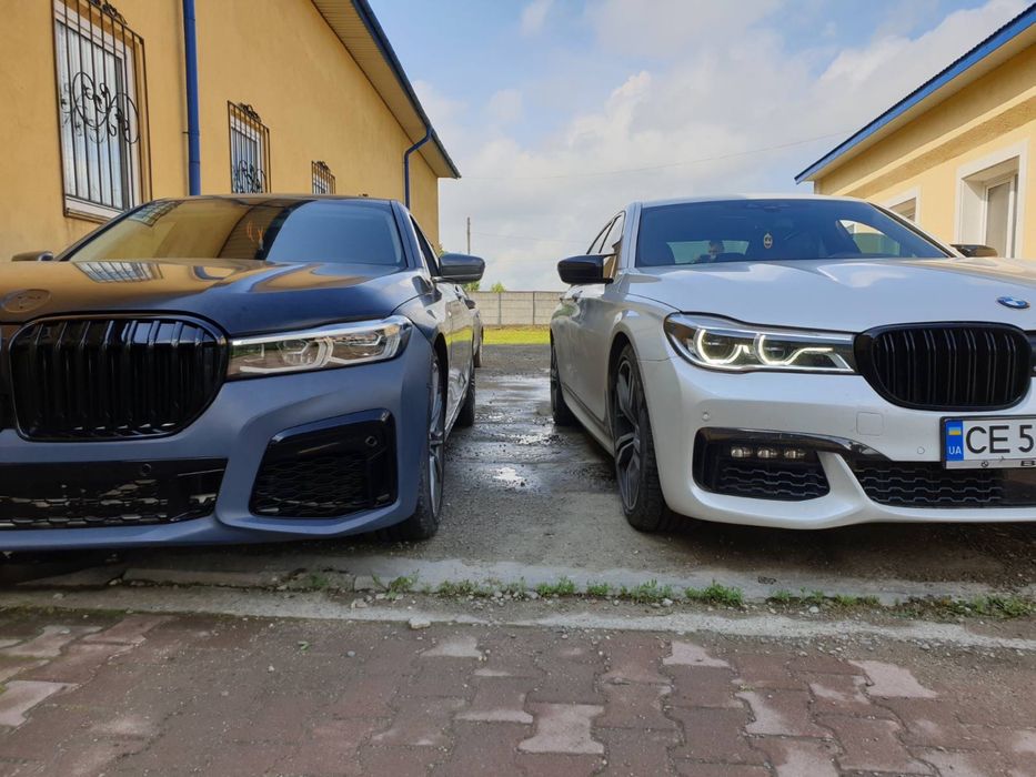 Рестайлинг 2019+ для BMW 7 Series G12 (2015-2019) Обвес M760 LCI, фары