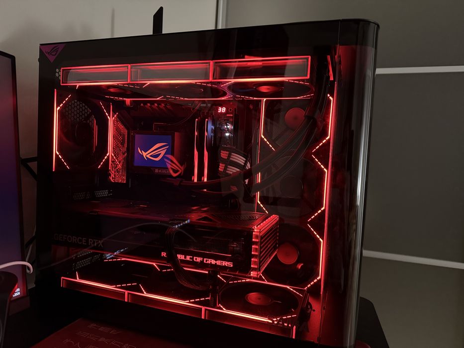 Ігровий ПК 7800X3D та 4070 TI ROG STRIX