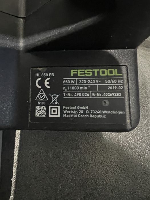 Мережевий Рубанок Festool HL 850 EB-Plus