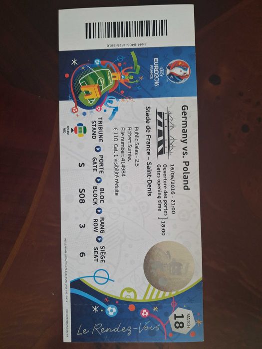 Bilety UEFA na ME we Francji 2016