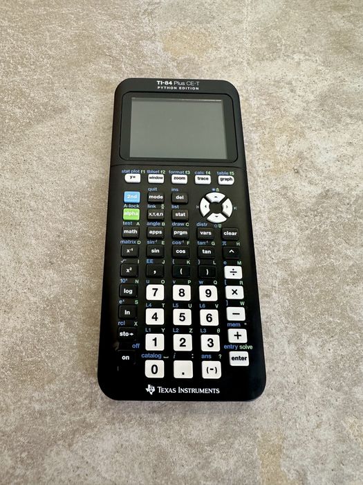 Calculadora Gráfica Texas Instruments TI-84 Plus CE-T (Python Edition)