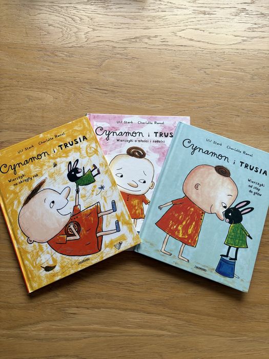 Cynamon i Trusia zestaw trzech książek