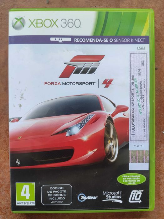 Jogo Forza Motorsport 4 - Xbox 360