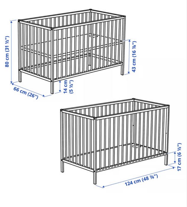 Berço Bebé IKEA Sniglar
