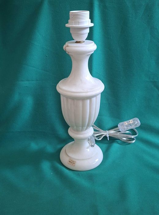 Belíssimo Candeeiro Pegasam em Alabastro, anos 70, Spain