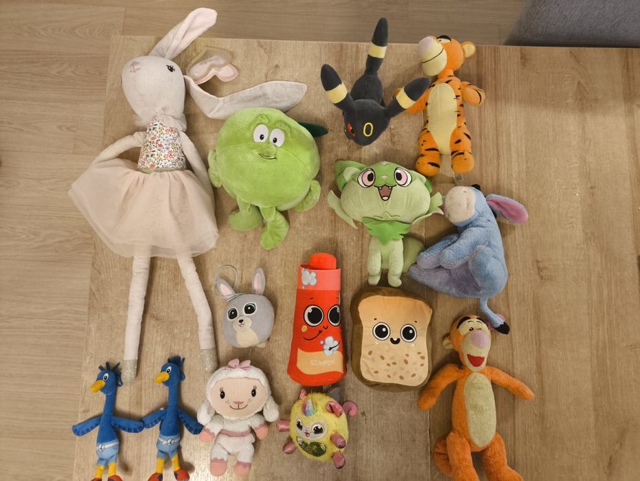 Pluszaki różne/wyprzedaż