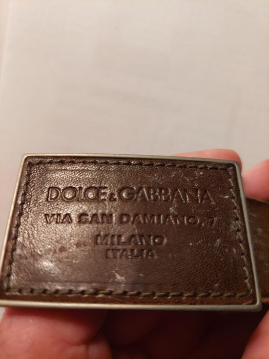 Cinto homem novo D&G