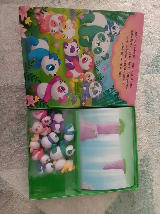 Livro O Bando dos Pandas - Na Floresta de Bambu NOVO