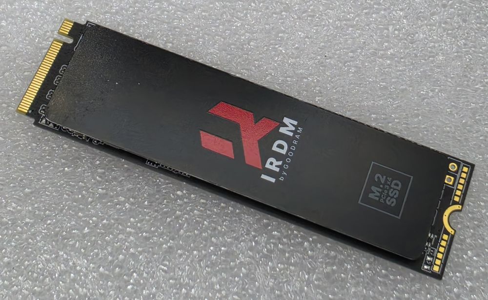 Накопичувач SSD M.2 512gb, GoodRam IRDM