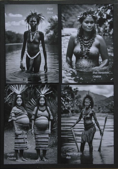 Postais - Lote de 8 unidades - Tribos - X10380