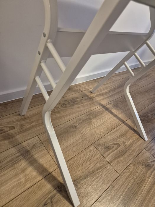 Białe biurko 70 cm, komputerowe, do nauki
