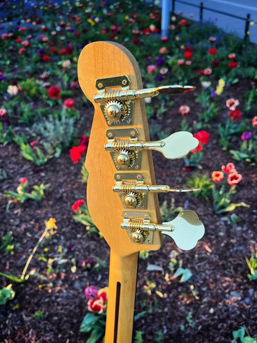 Jazz Bass Midnight Blue Gold / Alinco 5