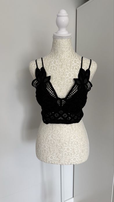 Top koronkowy damski