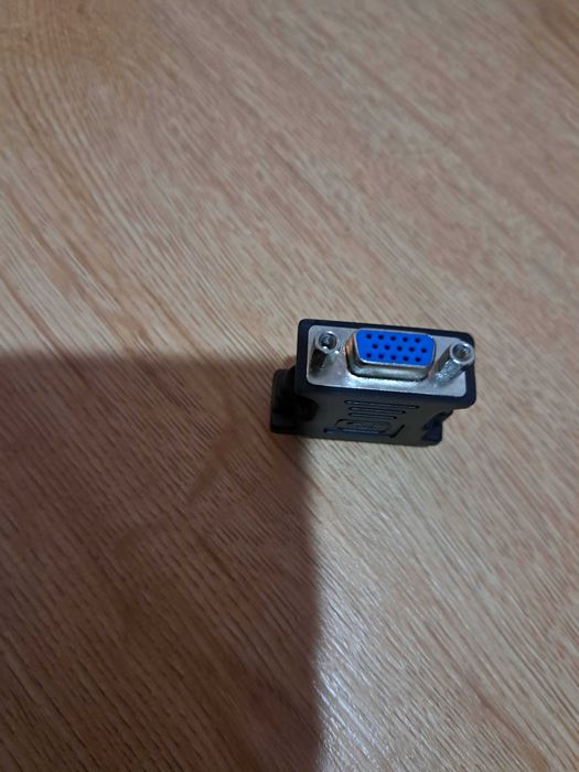 Adaptador de Vídeo DVI-I (24+5 Pinos) para VGA