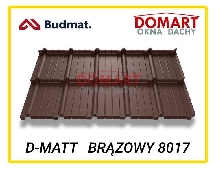 Blachodachówka Płaska Budmat Modułowa Murano D-Matt PLUS Dostawa Wycena