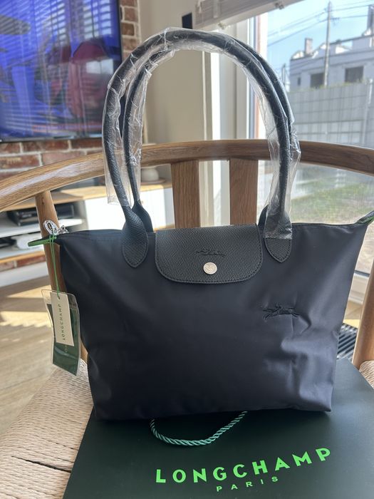 Torebka Longchamp cała czarna M