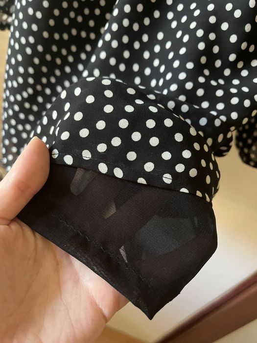 Reserved sukienka w kropki groszki mohito falbanka na wesele XS 34