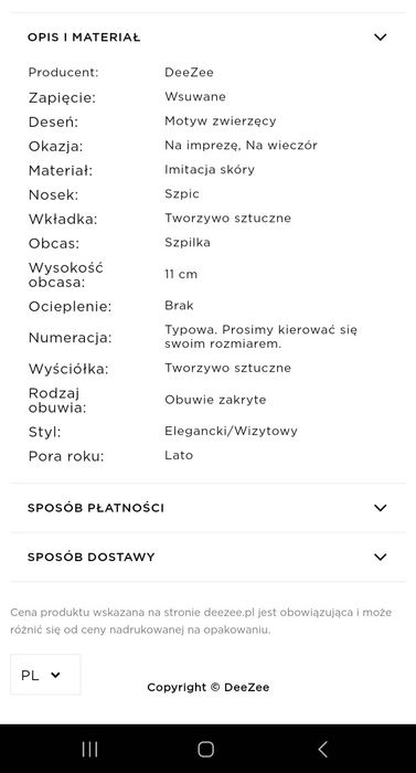 BUTY damskie szpilki