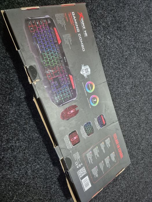 Teclado e Mouse (Gaming Combo) XTRIKE ME