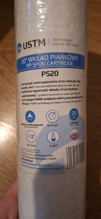 Filtr wkład piankowy PS20 rozmiar 10