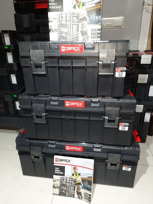 Серия професійних ящиків для інструменту QBRICK SYSTEM PRO