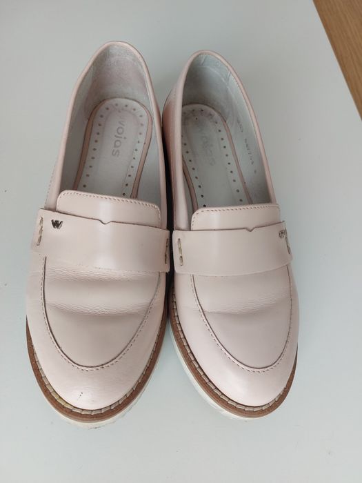 Buty skórzane Wojas rozm.35