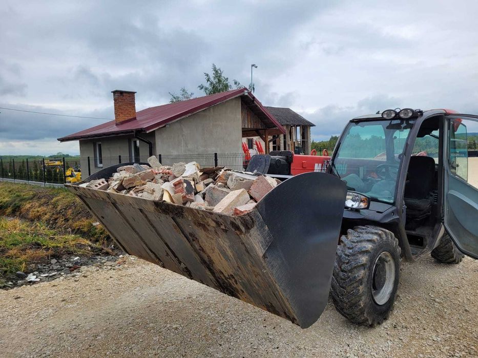 Łyżka Łycha Objętościowa do ładowarki Manitou Jcb Merlo/ Tura ciągnika