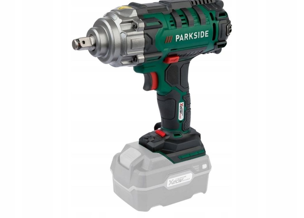 KLUCZ udarowy do kół PARKSIDE PASSK 20-Li C4 400Nm NEW MODEL + 4ah+ład