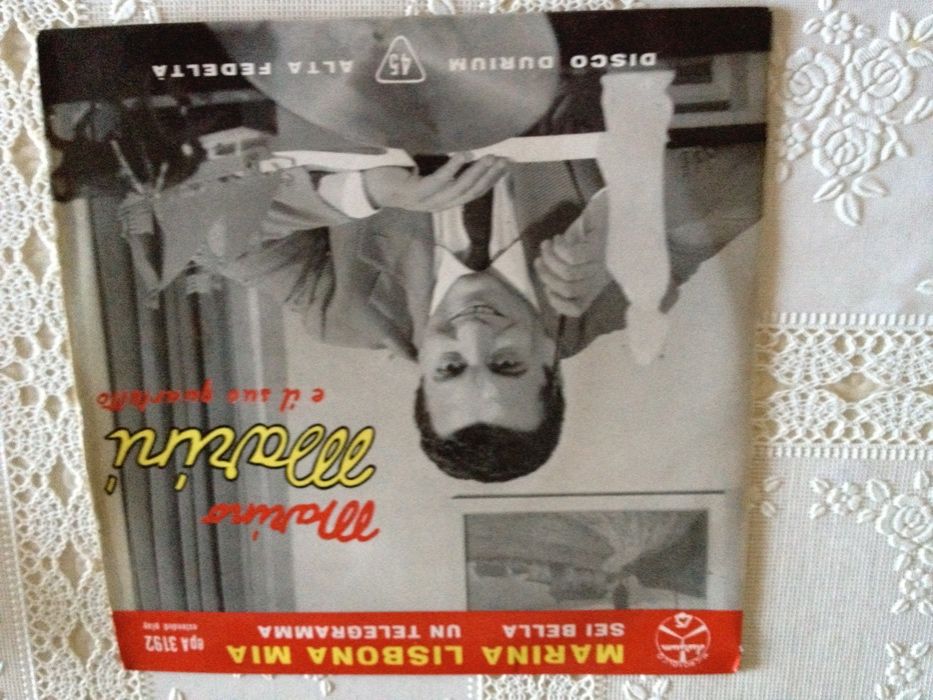 Discos em Vinyl 45 rotações