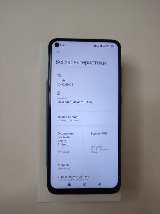 Xiaomi redmi note 9, 4/128Gb