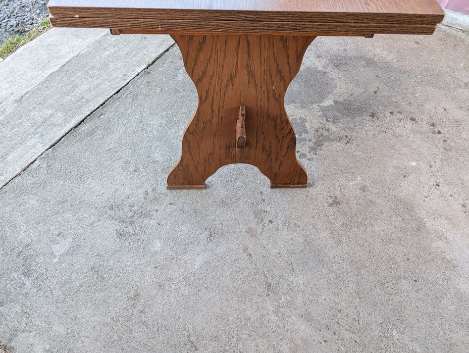 Stół rozkładany okleina dąb