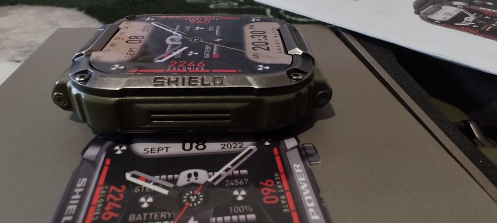 Смарт-годинник 1.85" IPS | Дзвінки по BT | Батарея 400mAh