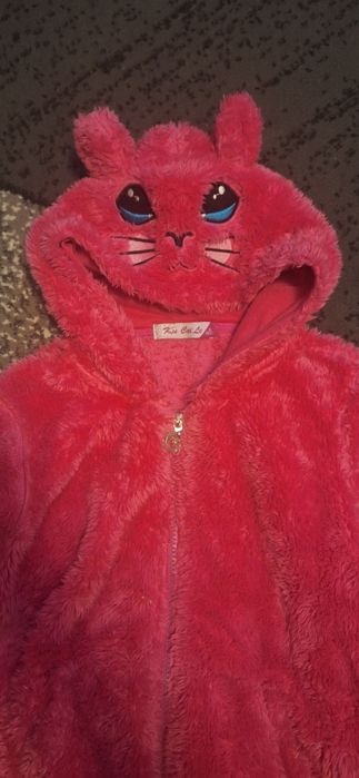 Bluza różowa ciepła 134