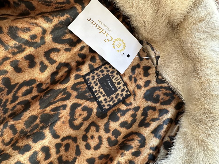 Шуба норкова довга