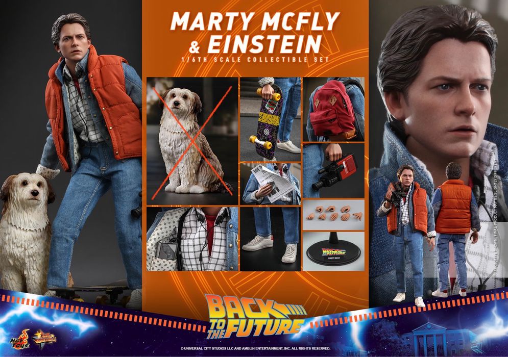 Фігурка 1/6 Hot Toys MMS573 BACK TO THE FUTURE Marty Mcfly No