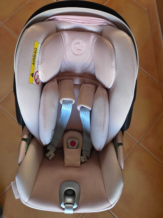 Cadeirinha Cybex Cloud T i-Size rosa com Garantia até 2027!!!