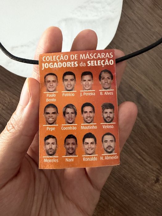 Máscara cristiano ronaldo selecao kogo futebol fifa mundial europeu portugal