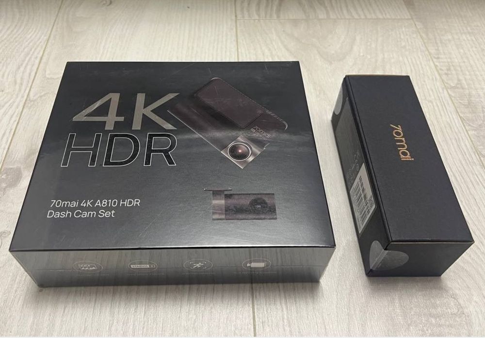 Автомобільний відеореєстратор Xiaomi 70mai Dash Cam 4K A810