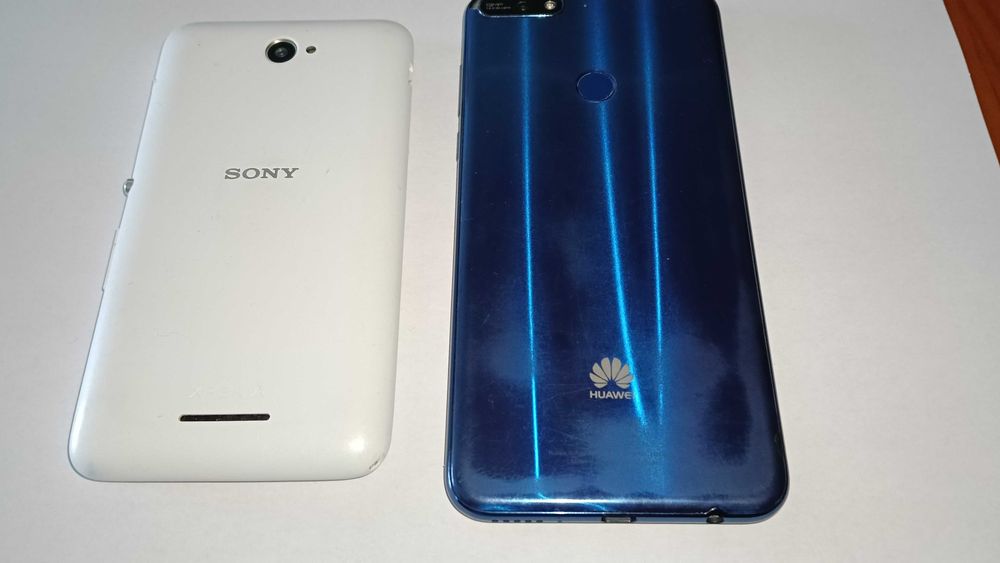 Telemóveis Sony Experia e Huawei Y7 Para Peças. – 60 Euros