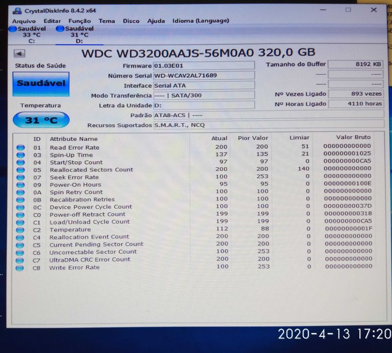 Disco rígido com W10