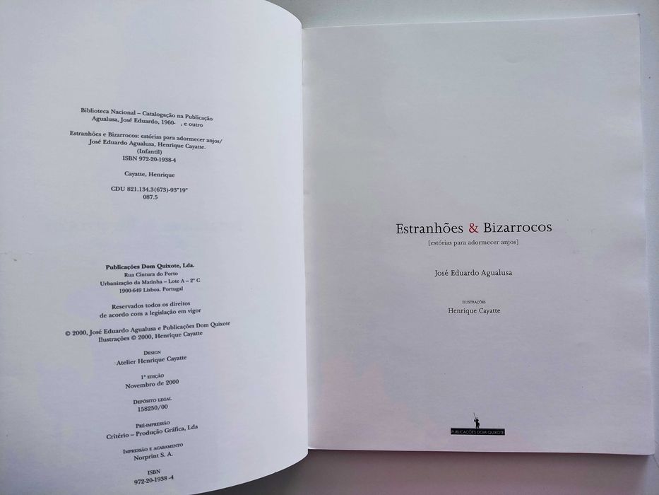 José Eduardo Agualusa | Estranhões e Bizarrocos