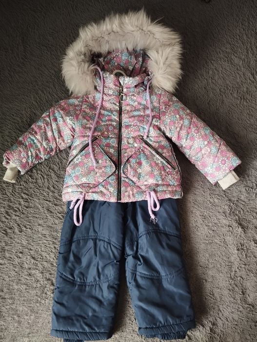Зимовий комбінезон для дівчинки
