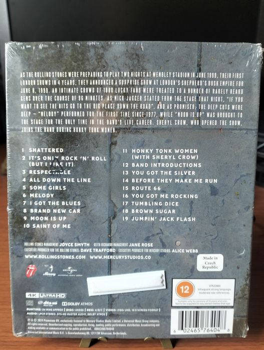 Blu-Ray 4K HD The Rolling Stones