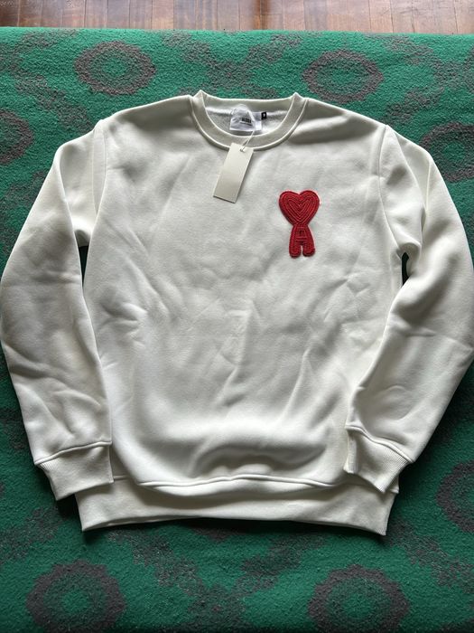 AMI Paris Alexandre Mattiussi Sweatshirt White