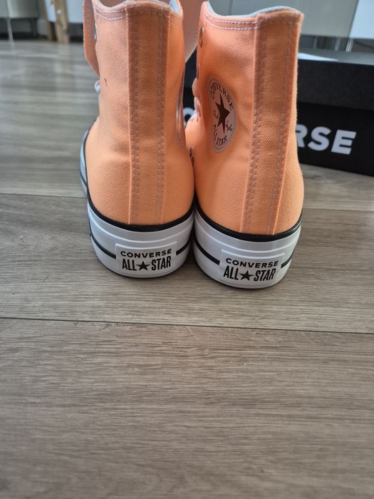 Converse pomarańczowe 39