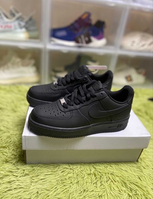 Nike_Air_Force_1_Low_'07_Black męskieTrampki r.45